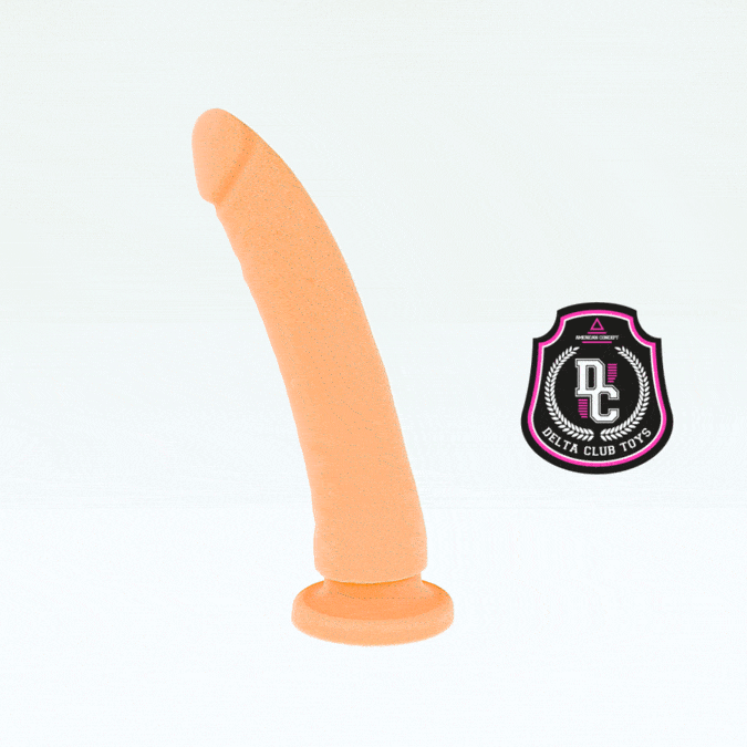 Silikonové dildo s přísavkou